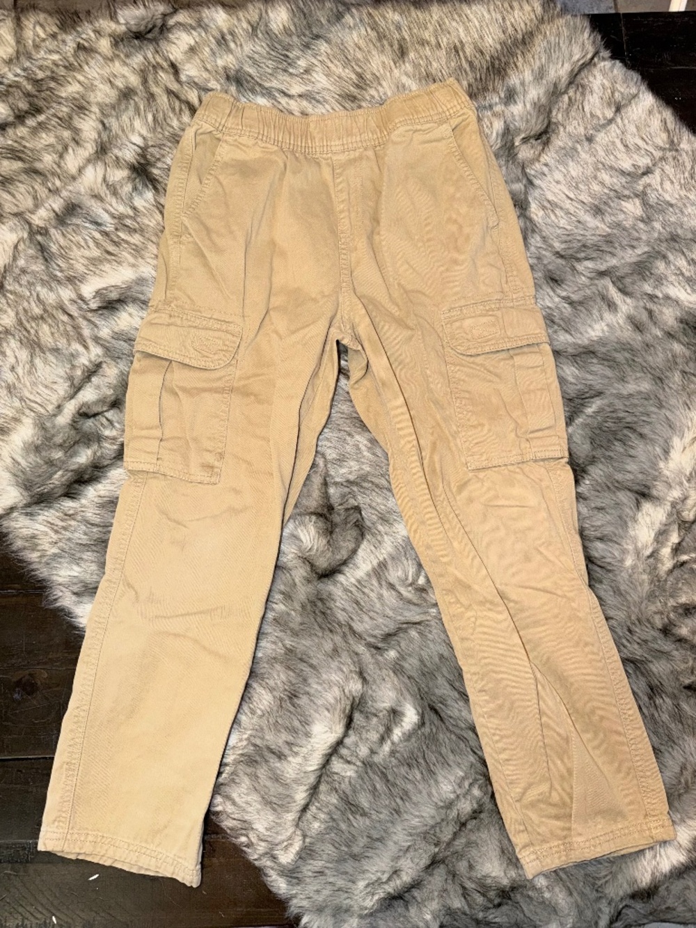THE CHILDREN'S PLACE // Boys Khaki Cargo School Uniform Pants // Size 10 Husky